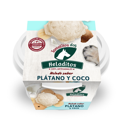 Heladitodog Platano Coco