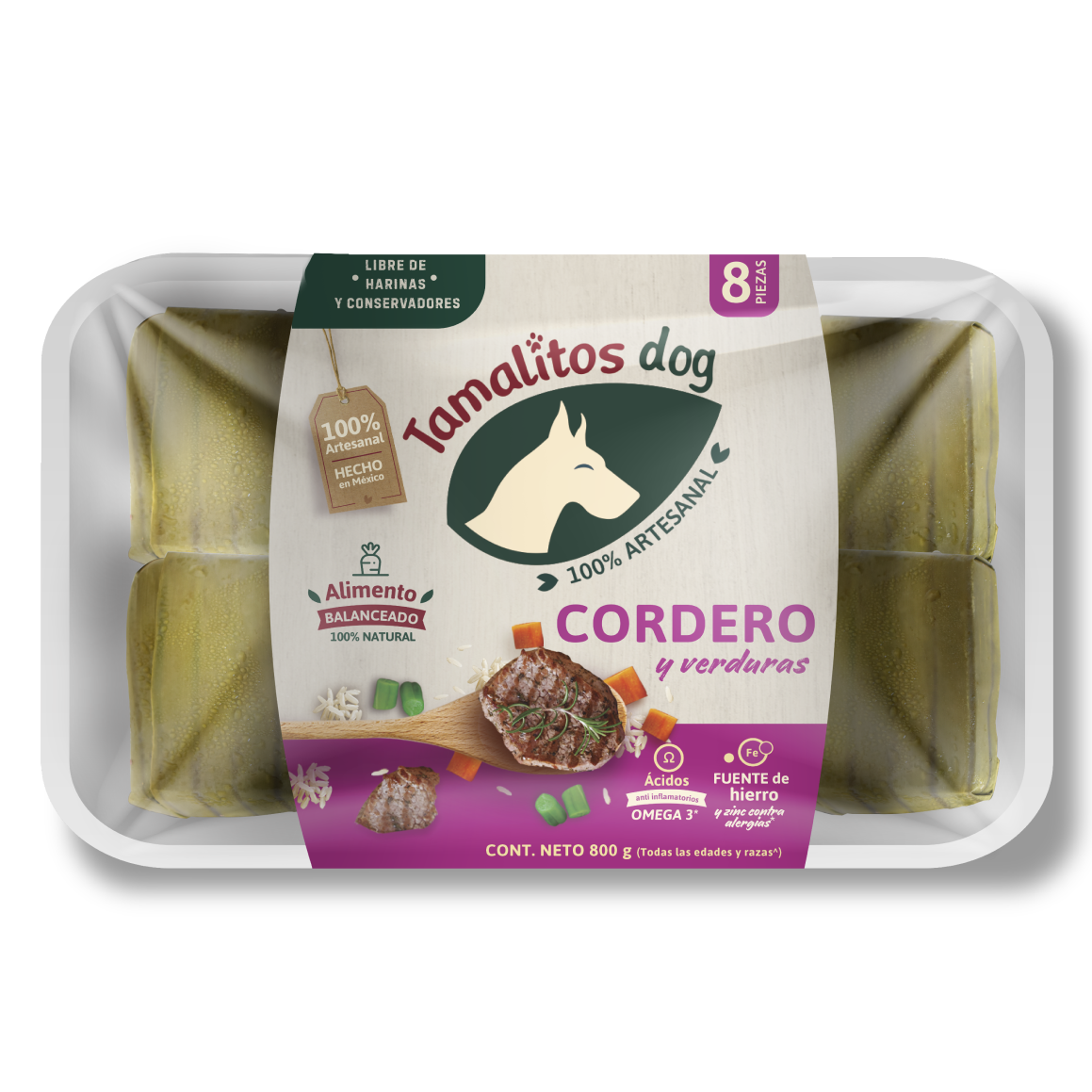 Cordero y Verduras